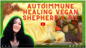 vegan sheperd's pie recipe video screenshot