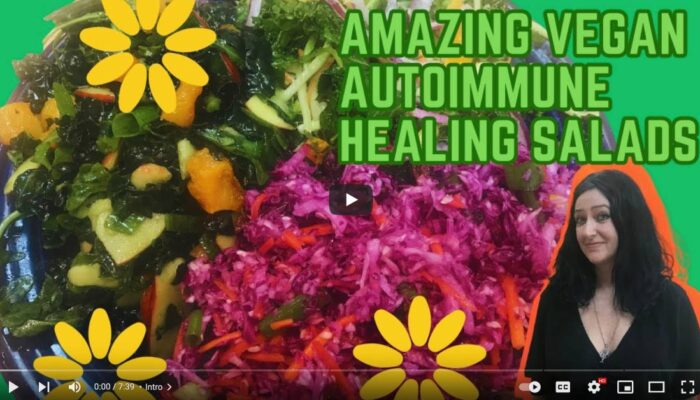 vegan autoimmune healing salad recipes